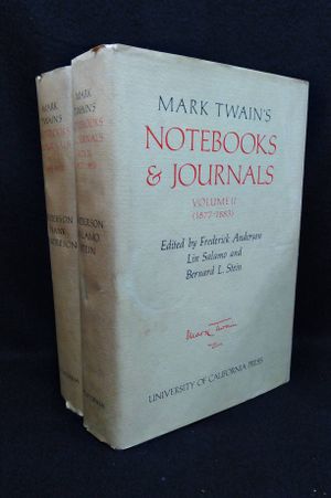 Mark Twain's Notebooks and Journals image number 0