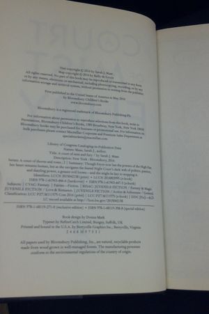 A Court of Mist and Fury (A Court of Thorns and Roses) image number 2
