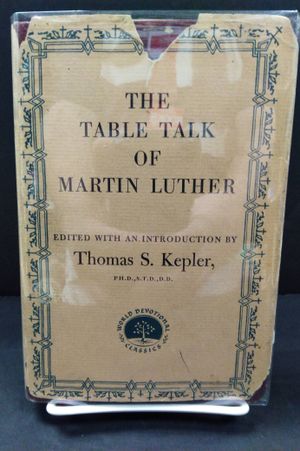 The Table Talk of Martin Luther image number 0