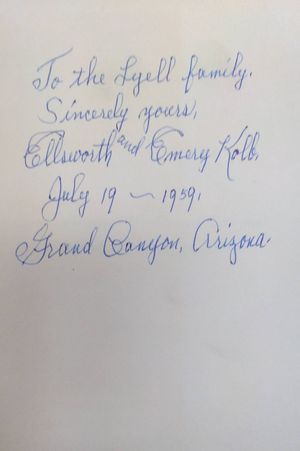 Through the Grand Canyon From Wyoming to Mexico With a Forward by Owen Wister Second Edition image number 1