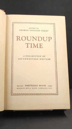 Roundup Time: A Collection of Southwestern Writing image number 1