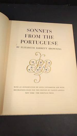 Sonnets From the Portuguese image number 1