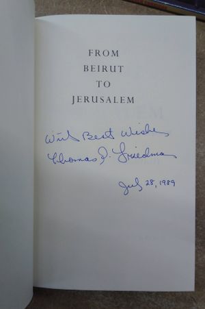 From Beirut to Jerusalem image number 1