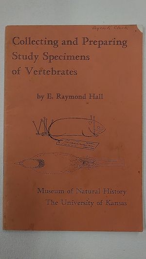 Collecting and Preparing Study Specimens of Vertebrates image number 0