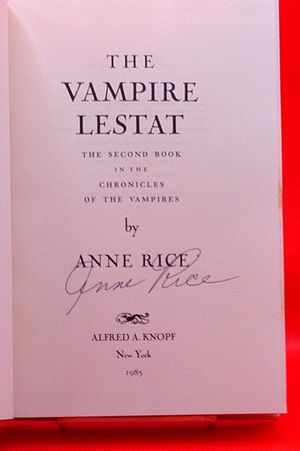The Vampire Lestat image number 1