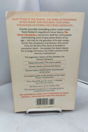The Dune Encyclopedia: The Complete, Authorized Guide and Companion to Frank Herbert's Masterpiece of the Imagination image number 1