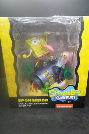 Spongebob Squarepants Battle for Bikini Bottom Rehydrated Spongebob Figurine image number 0