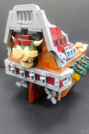 LEGO Super Mario Bowser's Airship Expansion Set 1152 Pcs image number 2