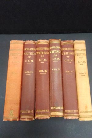 Miscellaneous Writings of C.H.M.  image number 0