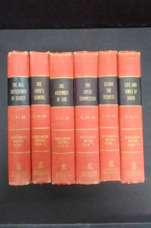 Miscellaneous Writings of C.H.M.  image number 0