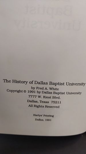 The History of Dallas Baptist University image number 2