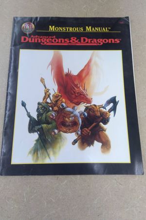 Advanced Dungeons & Dragons Monstrous Manual (2nd Edition) image number 0