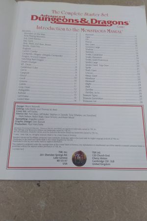 Advanced Dungeons & Dragons Monstrous Manual (2nd Edition) image number 2