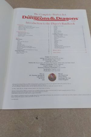 Advanced Dungeons & Dragons Player's Handbook (2nd Edition) image number 2
