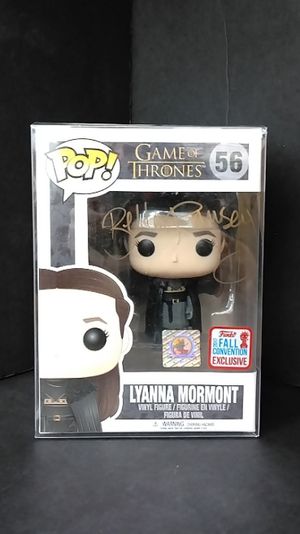 SIGNED Funko Pop! Game of Thrones: Lyanna Mormont image number 0