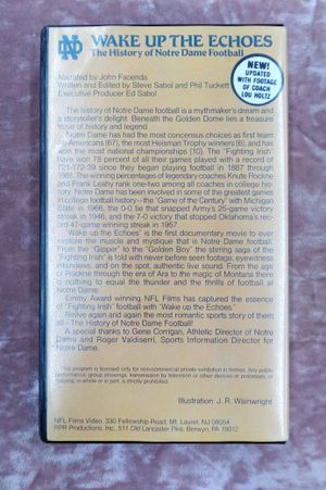 Wake Up the Echoes: The History of Notre Dame Football image number 1