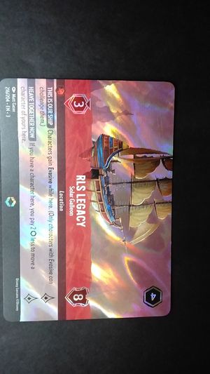RLS Legacy Solar Galleon Disney Lorcana Trading Card image number 0