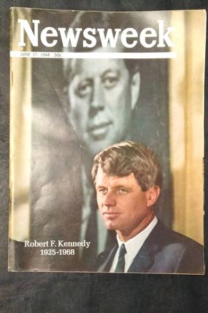 Newsweek June 17, 1968: Robert F. Kennedy 1925-1968 image number 0