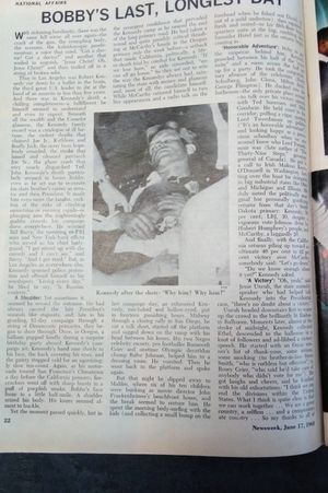 Newsweek June 17, 1968: Robert F. Kennedy 1925-1968 image number 1