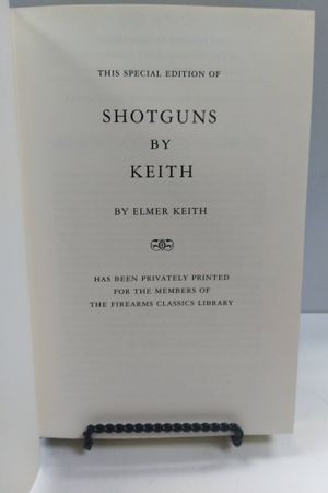 Shotguns by Keith (The firearms classics library) image number 2