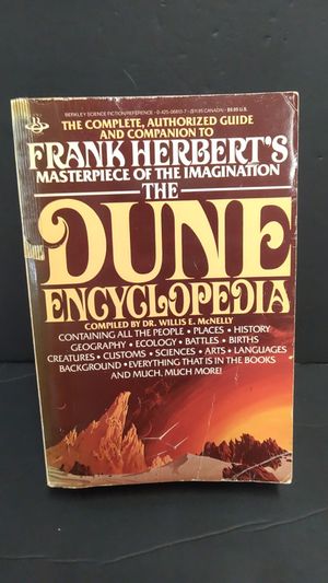 The Dune Encyclopedia: The Complete, Authorized Guide and Companion to Frank Herbert's Masterpiece of the Imagination image number 0