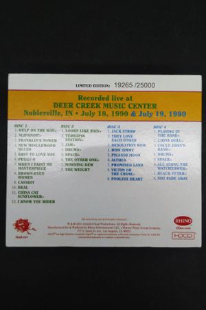 Dave's Picks, Volume 40 image number 2