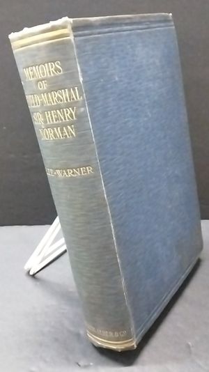 Memoirs of Field Marshal Sir Henry Wylie Norman image number 0