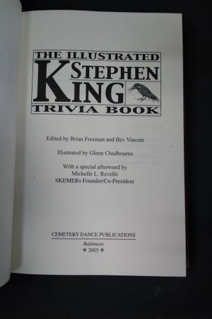 The Illustrated Stephen King Trivia Book image number 1