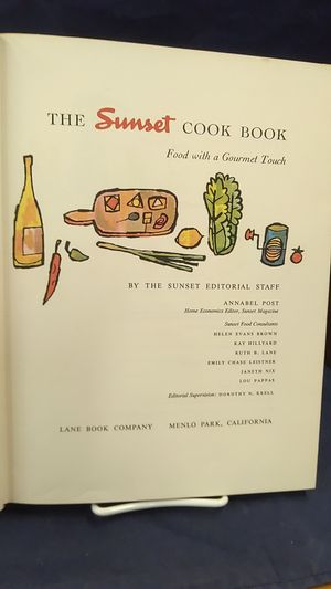 The Sunset Cook Book image number 1