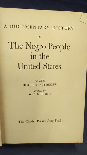 A Documentary History of The Negro People in the United States image number 1