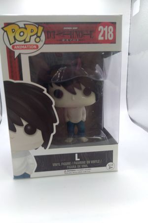 Funko POP Anime Death Note L Action Figure image number 0