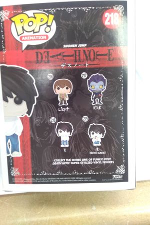 Funko POP Anime Death Note L Action Figure image number 1