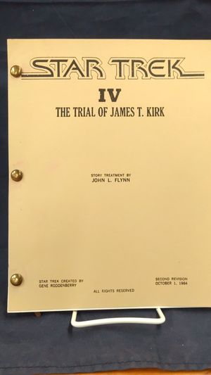 Star Trek IV: The Trial of James T. Kirk (Rejected Treatment) image number 0