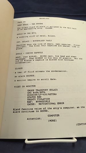 Alien III (Revised First Draft Screenplay) image number 1