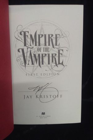 Empire of the Vampire image number 1