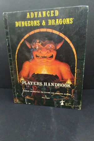 Advanced Dungeons & Dragons Players Handbook (3rd Printing) image number 0