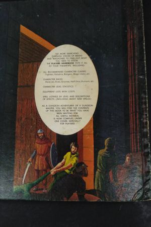 Advanced Dungeons & Dragons Players Handbook (3rd Printing) image number 1