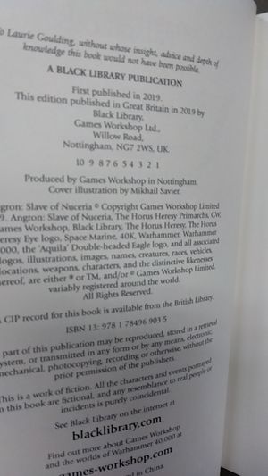 Angron: Slave of Nuceria: Slave of Nuceria (11) (The Horus Heresy: Primarchs) image number 2