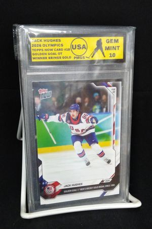Jack Hughes Topps Now Card  image number 0