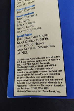 Pokemon Official Nintendo Player's Guide image number 2