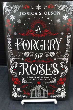 A Forgery of Roses by Jessica S. Olson, Owlcrate edition, signed with sprayed edges image number 0
