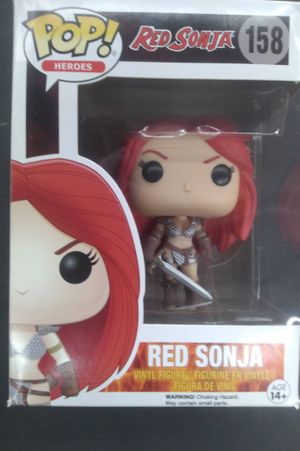 Funko Red Sonja Pop Heroes Figure image number 0