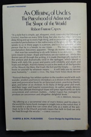 An Offering of Uncles: The Priesthood of Adam and the Shape of the World image number 1