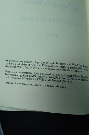 An Offering of Uncles: The Priesthood of Adam and the Shape of the World image number 2