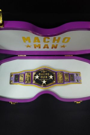 WWE Macho Man Legacy Championship Belt image number 1