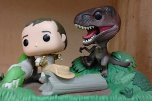 Funko POP! Moment: Jurassic Park: Muldoon Raptor Hunt #1204 image number 0