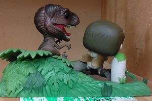 Funko POP! Moment: Jurassic Park: Muldoon Raptor Hunt #1204 image number 1