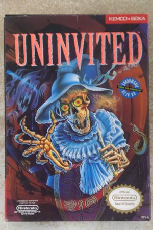 Uninvited: Nintendo NES image number 0