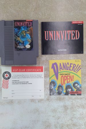 Uninvited: Nintendo NES image number 1