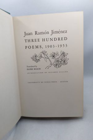 Three Hundred Poems, 1903-1953 image number 1
